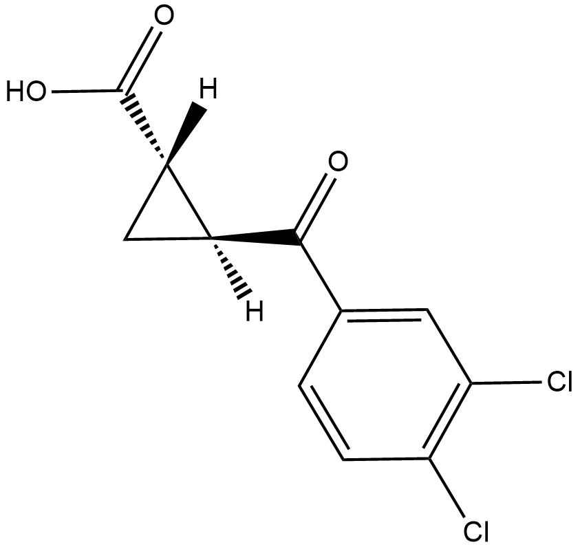 tran-(1S,2S)-2-(3,4-Dichlorobenzoyl)cyclopropane-1-carboxylic acid